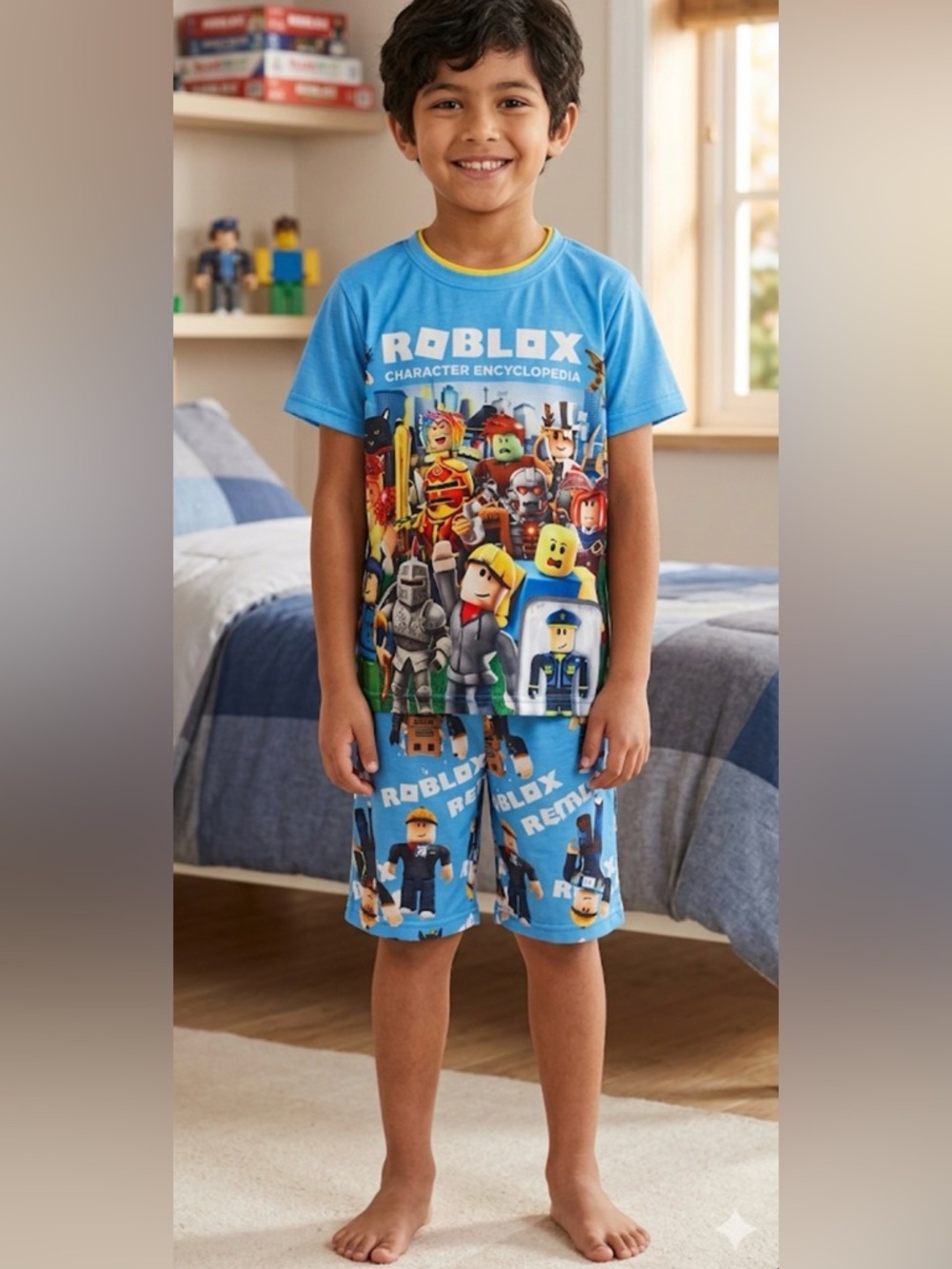 Roblox Pajamas Set - Blue